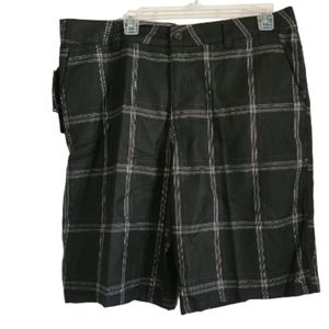 MEN'S O'NEILL CORONADO BLACK PLAID SHORTS SZ 36 NWT